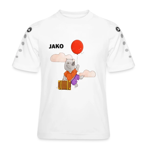 Rhinocéros Volant Ballon sur Maillot Team JAKO Enfant