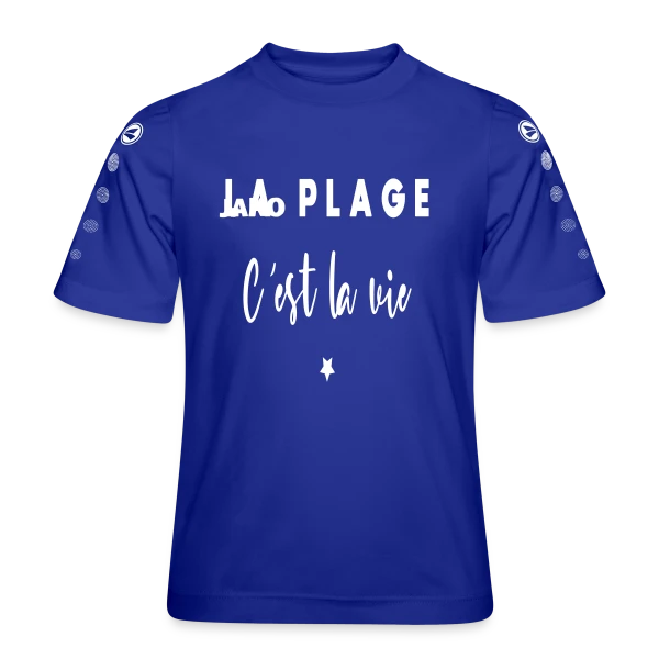 La Plage C'est la Vie sur Maillot Team JAKO Enfant