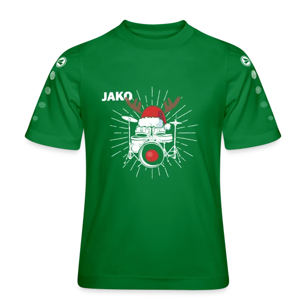 Batterie Pyjama Noël Festif sur Maillot Team JAKO Enfant