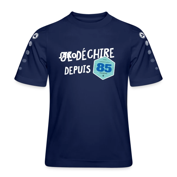 Je déchire depuis 85 - Style Vignette Auto Rétro Vintage sur Maillot Team JAKO Enfant