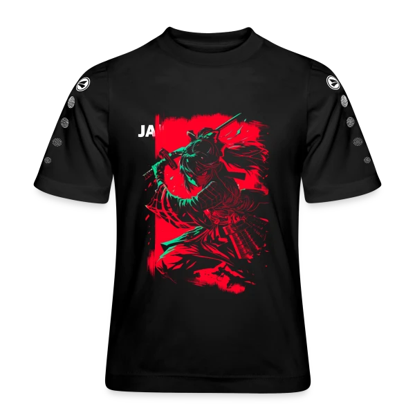 Fille Samurai Anime au Katana sur Maillot Team JAKO Enfant