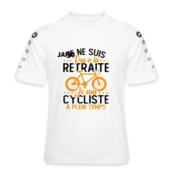 Pas à la Retraite, Cycliste à Temps Plein sur Maillot Team JAKO Enfant