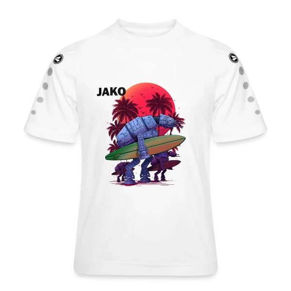 L'Été Galactique des AT-AT sur Maillot Team JAKO Enfant