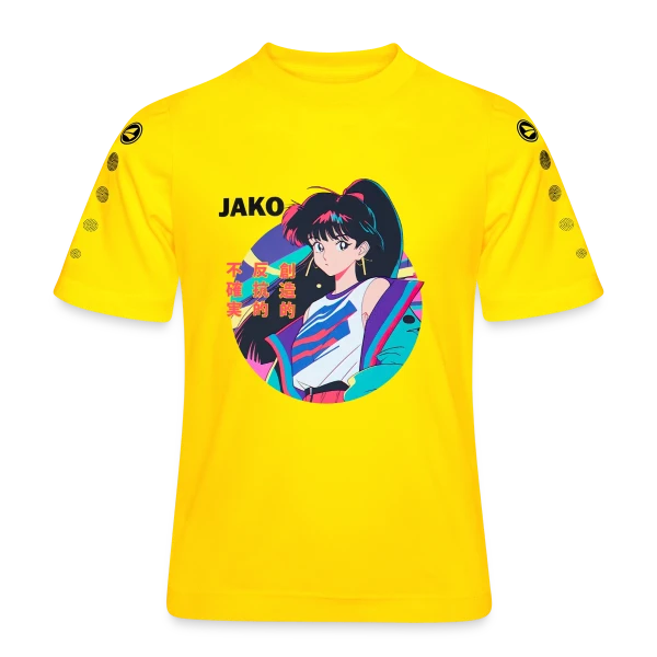 Fille Anime Rétro 80s/90s Windbreaker sur Maillot Team JAKO Enfant