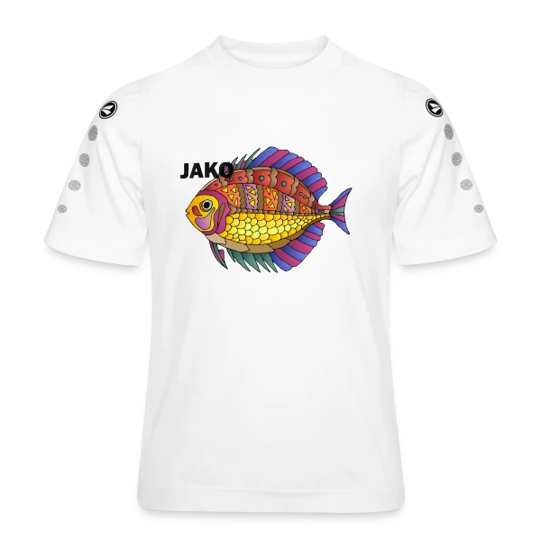 Ryba, l'Esprit du Poisson sur Maillot Team JAKO Enfant