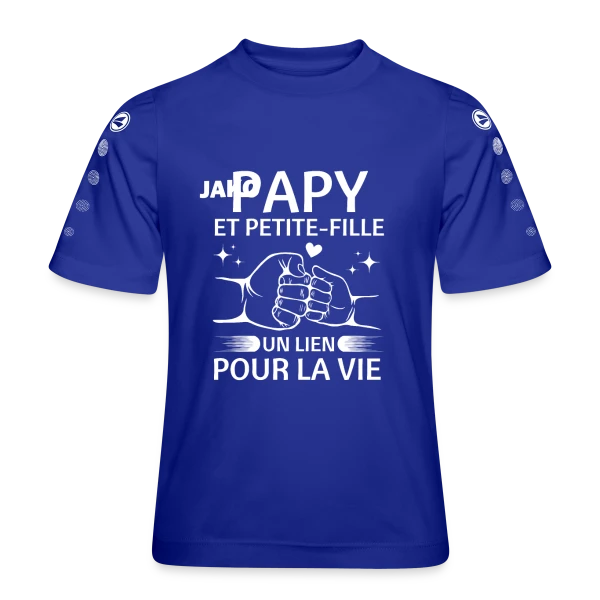 Papy et Petite-Fille - Un Lien pour la Vie sur Maillot Team JAKO Enfant
