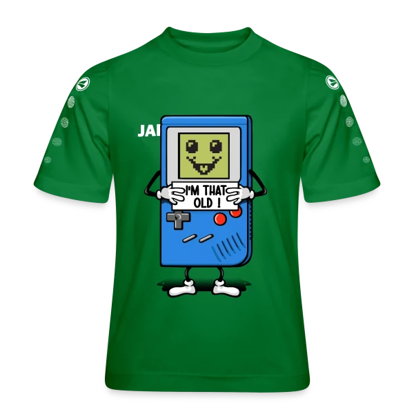 Vieux comme une console rétro sur Maillot Team JAKO Enfant