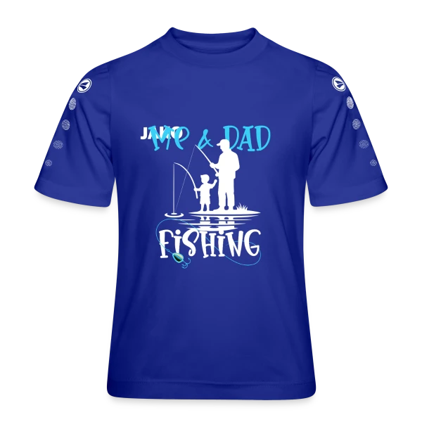Pêche en Famille : Papa et Moi sur Maillot Team JAKO Enfant