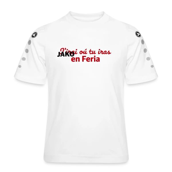 Esprit Feria Festive sur Maillot Team JAKO Enfant