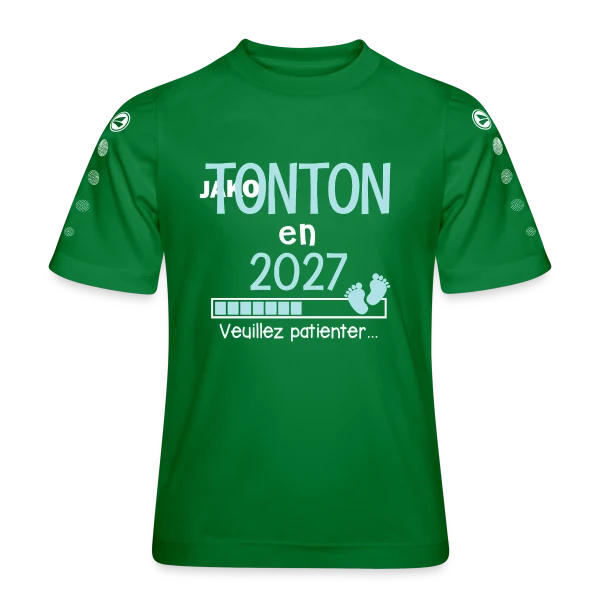 Super Tonton de l'Année - Cadeau Personnalisé sur Maillot Team JAKO Enfant