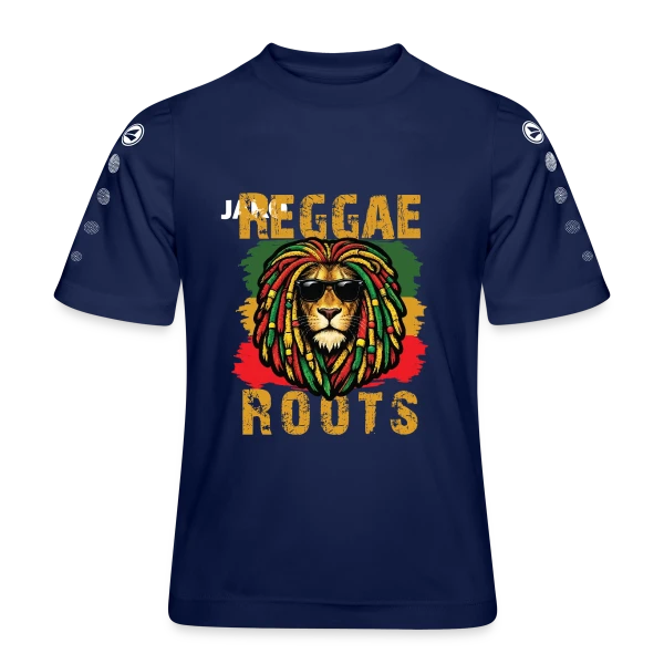 Lion Reggae Roots sur Maillot Team JAKO Enfant