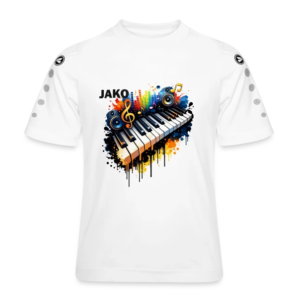 Piano Graffiti Urbain sur Maillot Team JAKO Enfant