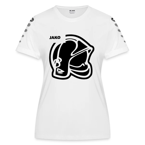 Casque de Pompier – Héroïsme Quotidien sur Maillot Team JAKO Femme