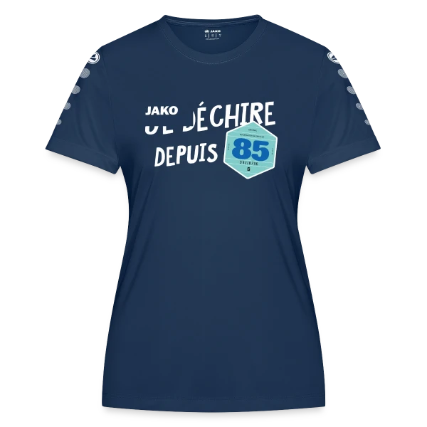 Je déchire depuis 85 - Style Vignette Auto Rétro Vintage sur Maillot Team JAKO Femme