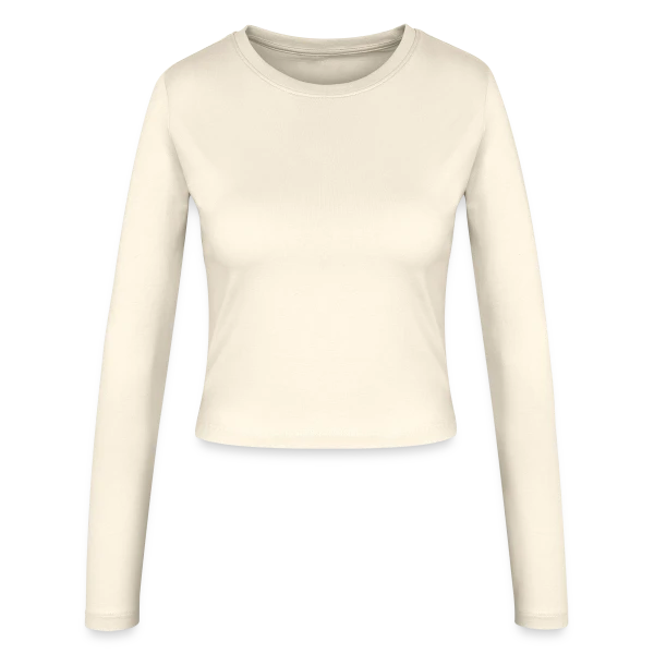 Maquette de Manches longues slim fit Femme à personnaliser