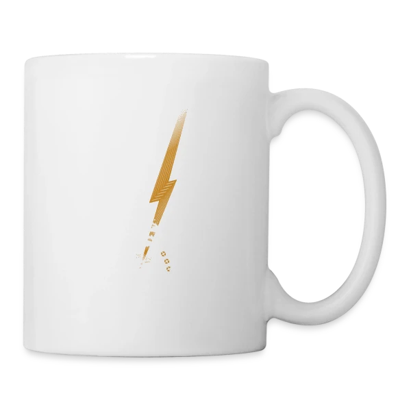 Symphonie Orageuse sur Mug blanc