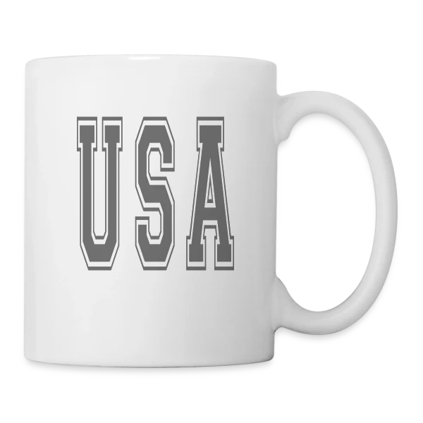 Fierté Américaine: Équipe USA sur Mug blanc