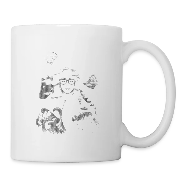 Monde Onirique sur Mug blanc
