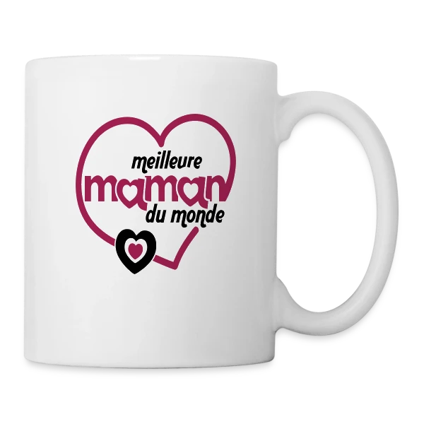 La Meilleure Maman du Monde sur Mug blanc
