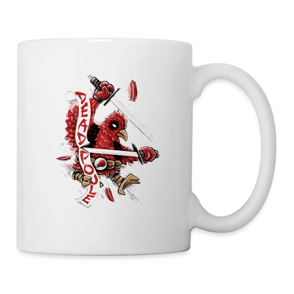 Dead Poule: Le Mercenaire Plum
 sur Mug blanc