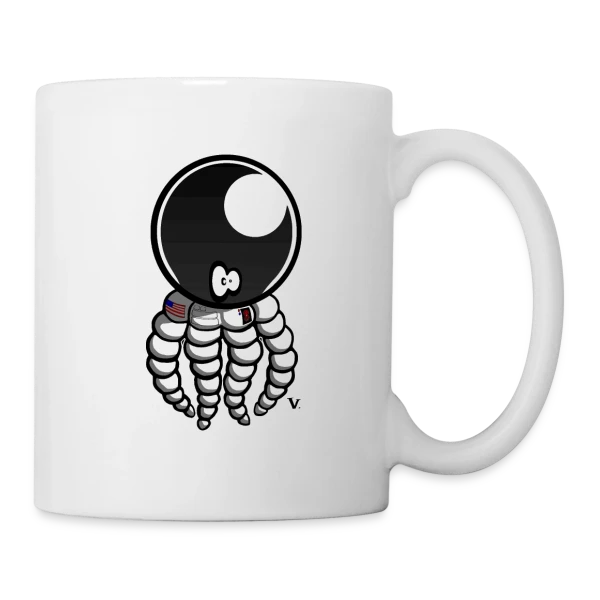 Cosmo Poulpe sur Mug blanc