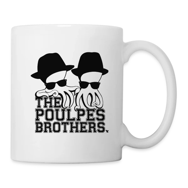 The Poulpe Brothers sur Mug blanc
