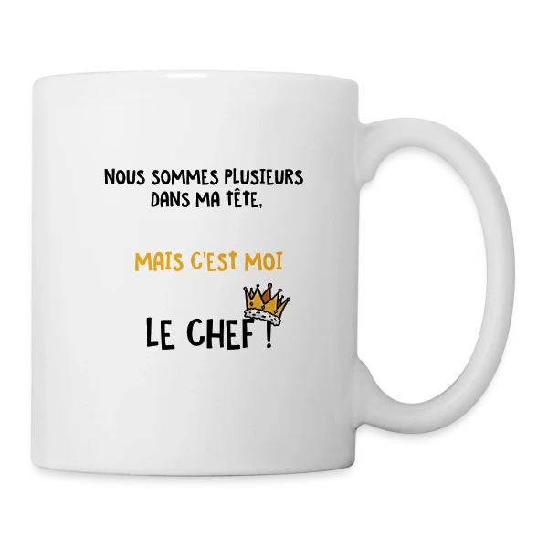 Esprit Éclaté sur Mug blanc