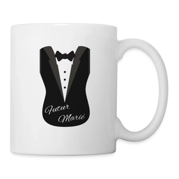 EVG : Le Futur Marié - Humour Garanti ! sur Mug blanc