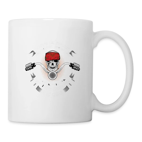 Reine de la Route sur Mug blanc