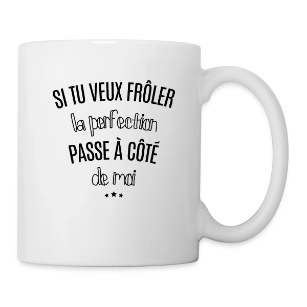 Esprit Perfection sur Mug blanc
