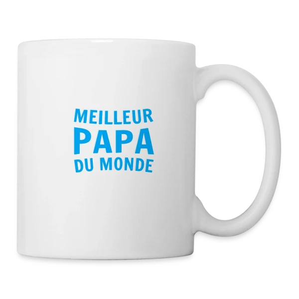 "Meilleur Papa du Monde" sur Mug blanc