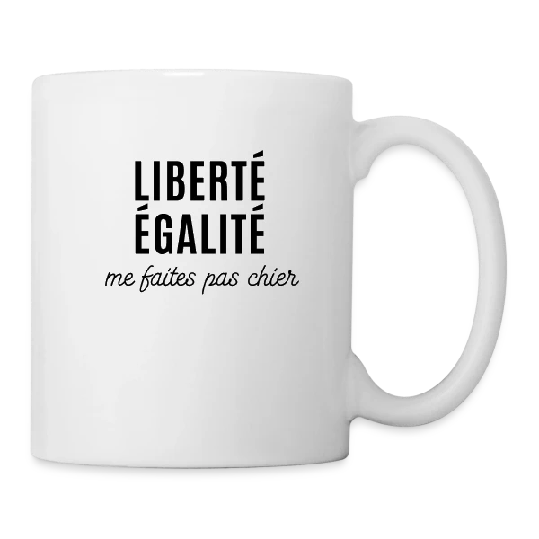 Patience Zéro : L'Expression Qui Pique sur Mug blanc