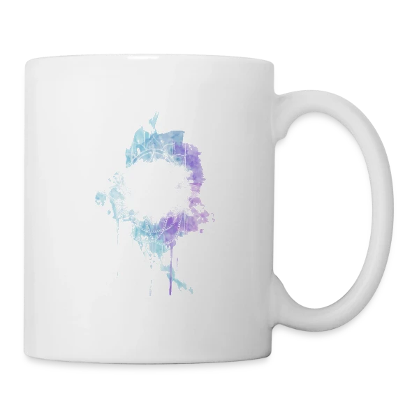 Mandala Solstice d'Été Lumineux sur Mug blanc