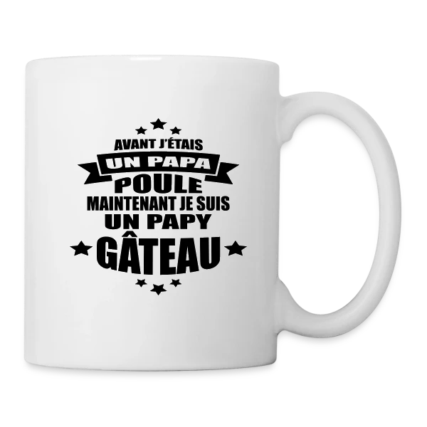 Papy Gâteau : Le Meilleur Grand-Père Affectueux sur Mug blanc