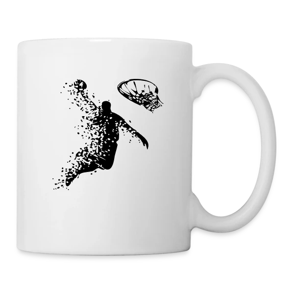 Passion Basketball : Le Donqueo sur Mug blanc