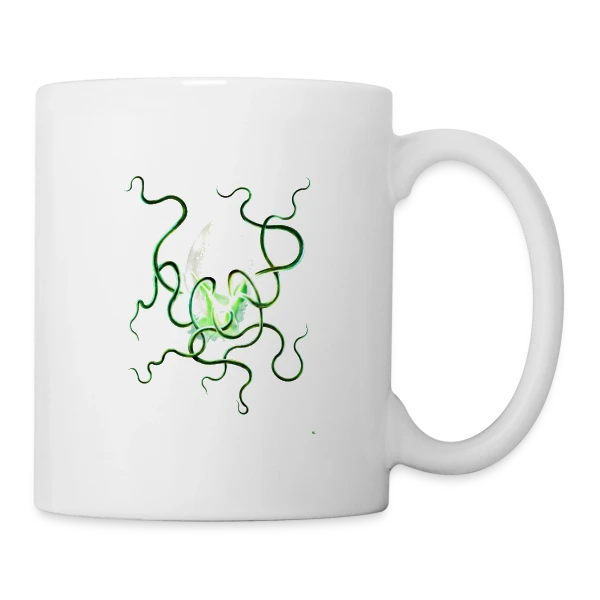 Cthulhu: Le 8ème Tentacule sur Mug blanc