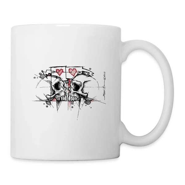 Amants Éternels sur Mug blanc