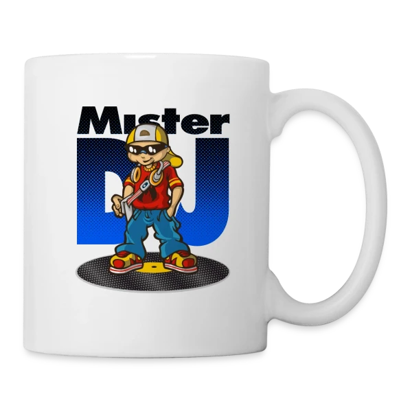 Mister DJ sur Mug blanc