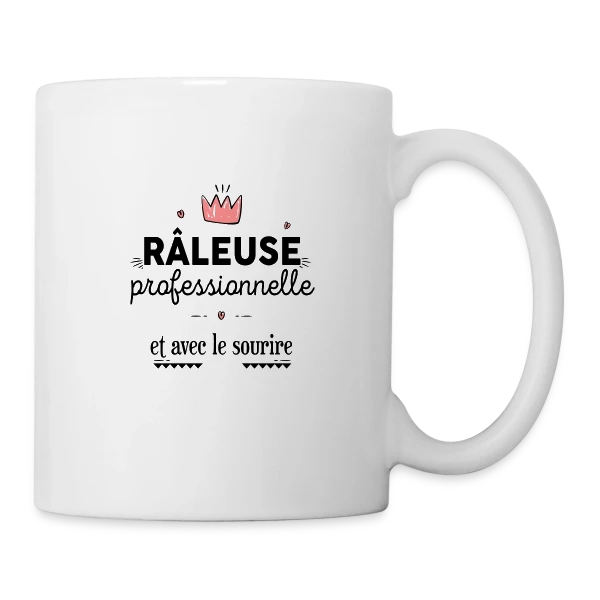 Râleuse Professionnelle sur Mug blanc