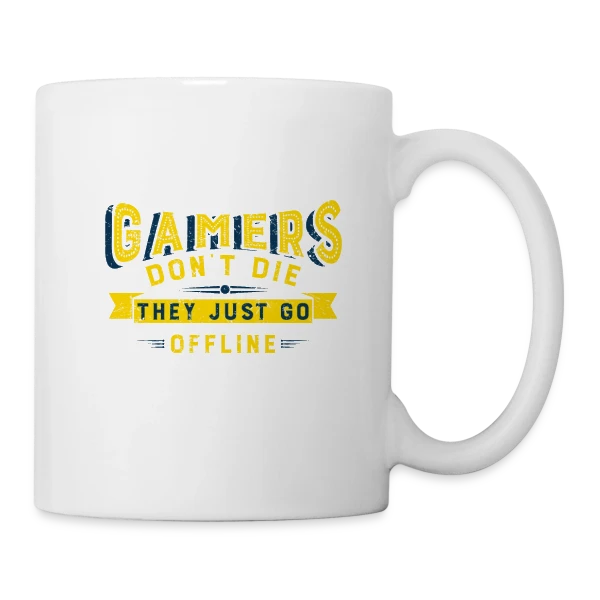 Humour Gamer Offline sur Mug blanc