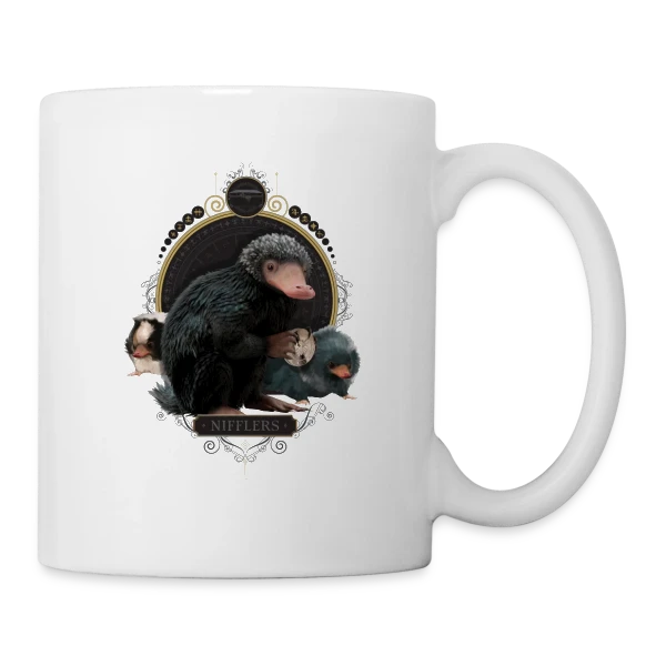 Nifflers Créatures Fantastiques sur Mug blanc