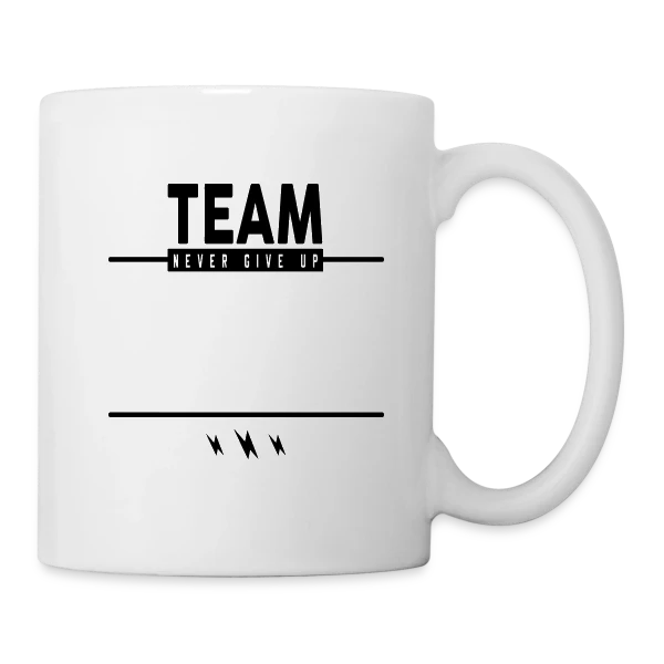 Équipe Personnalisable : Créez Votre Identité ! sur Mug blanc