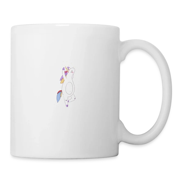 Licorne Danse Magique sur Mug blanc