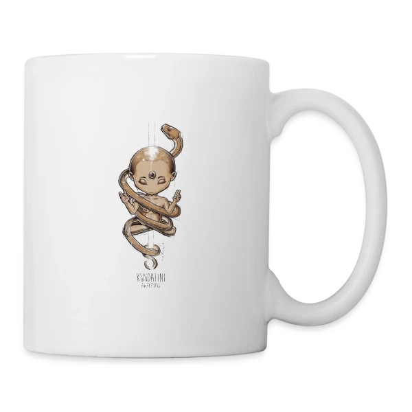 Maquette de Mug Céramique - Kundalini : L'Éveil de l'Âme à personnaliser