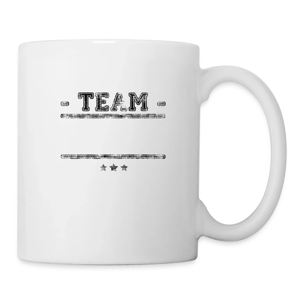 Équipe Personnalisée : Votre Team Ici sur Mug blanc