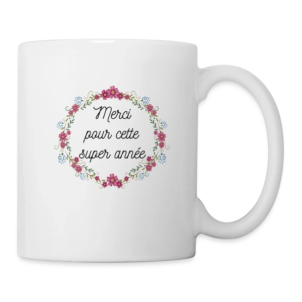 Merci pour cette Année Incroyable sur Mug blanc