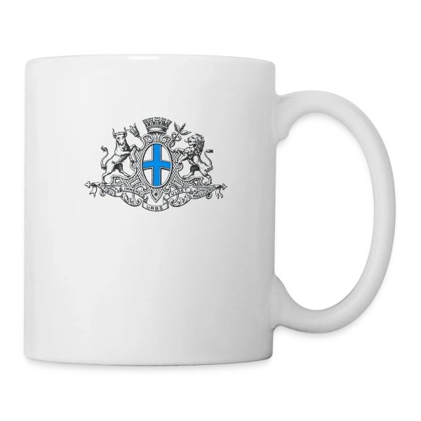 Blason Historique Marseille sur Mug blanc