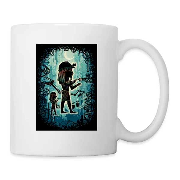 Pharaon du Travail sur Mug blanc