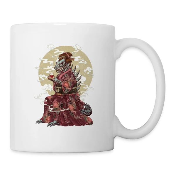 Créature Légendaire Kimono sur Mug blanc