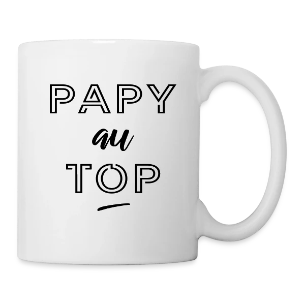 Super Papy sur Mug blanc